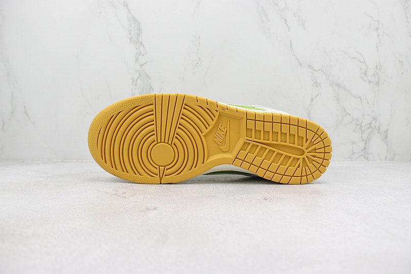 Nike Dunk Low "Apple Green/Yellow/Off White" фото № 8