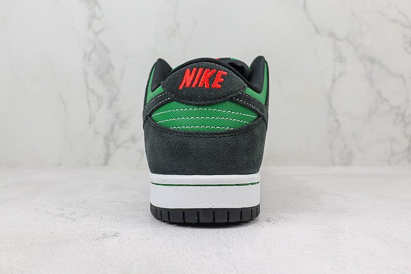 Nike Dunk Low "Pine Green/Black/Atom Red" фото № 9
