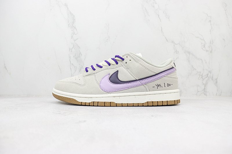 Nike Dunk Low "85/Grey/Purple" фото № 2