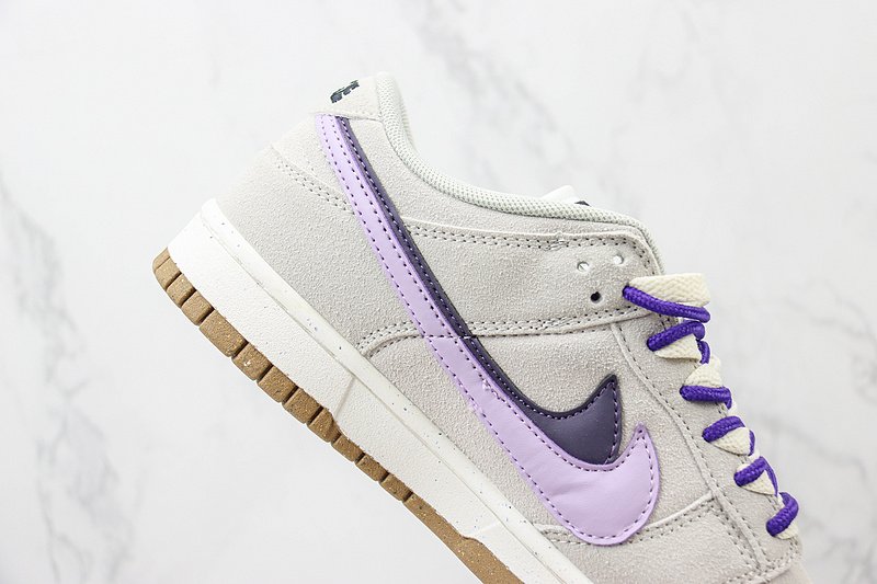 Nike Dunk Low "85/Grey/Purple" фото № 3