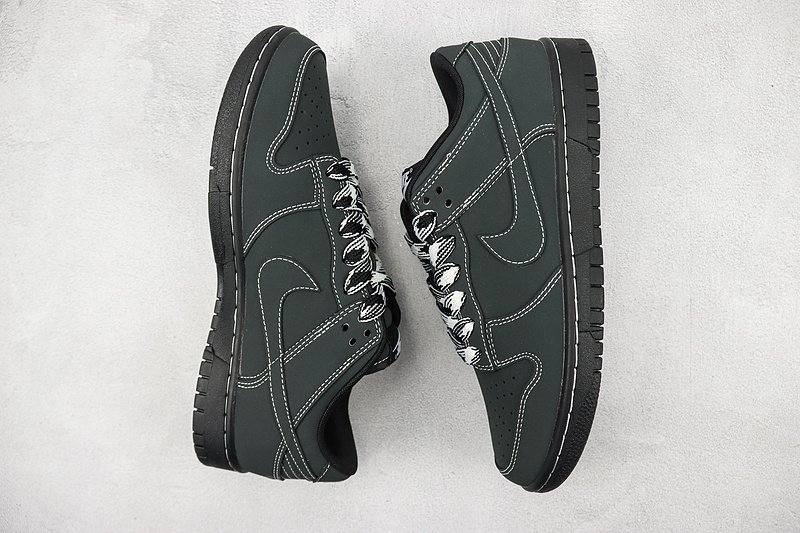 Nike Dunk Low "Pure Black" фото № 7