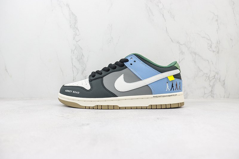 Beatles x Nike Dunk Low "Abbey Road" фото № 2