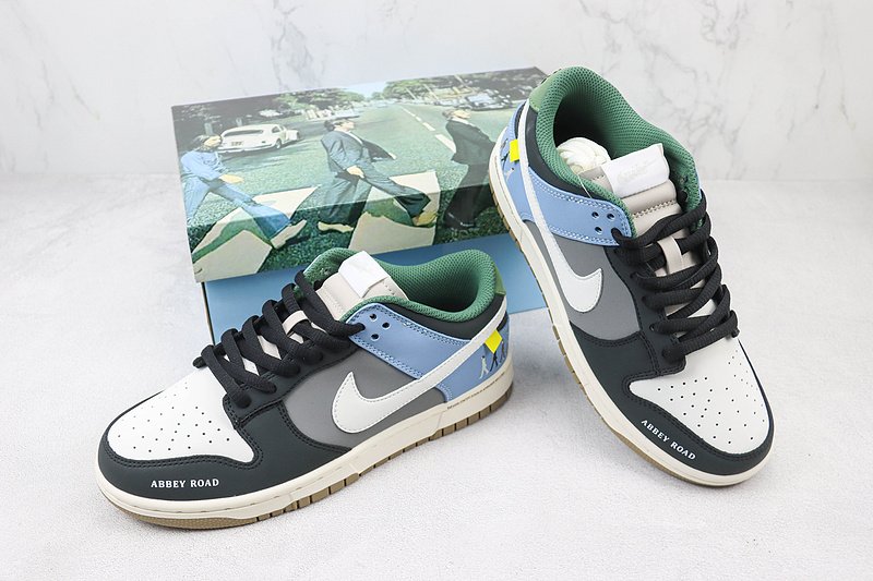 Beatles x Nike Dunk Low "Abbey Road" фото № 7