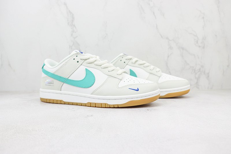 Supreme x Nike Dunk Low "Silver/Grey/Blue" фото № 6