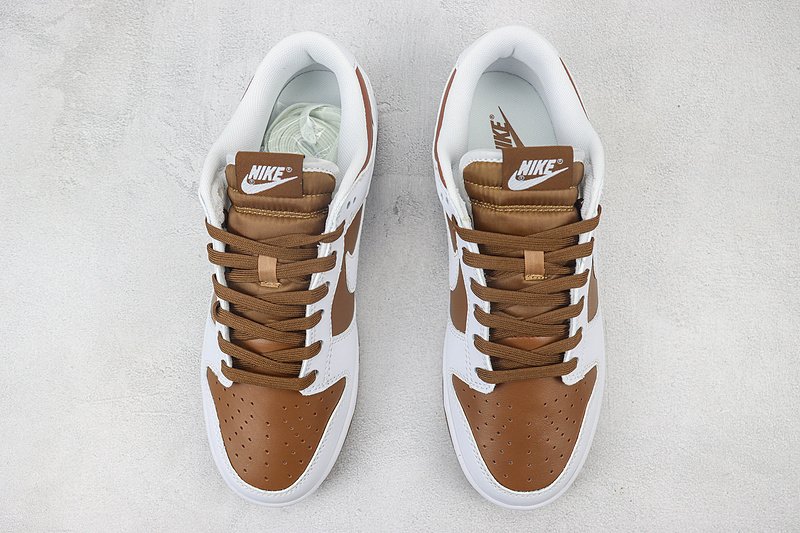 Nike Dunk Low "Loam Brown/White" фото № 7