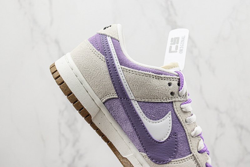 Nike Dunk Low SE 85 Double Swoosh "Gray/Violet" фото № 3