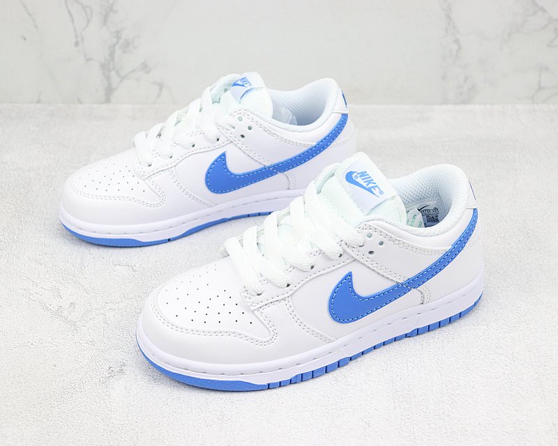 Nike Dunk Low "White/Hyper Royal" фото № 5