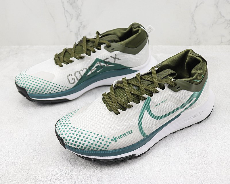 Nike React Pegasus Trail 4 GORE-TEX "Light Bone Cargo Khaki" фото № 5