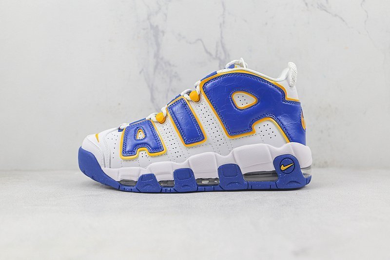 Nike Air More Uptempo "Game Royal Yellow Ochre" фото № 2