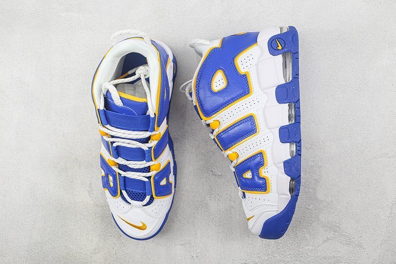 Nike Air More Uptempo "Game Royal Yellow Ochre" фото № 6