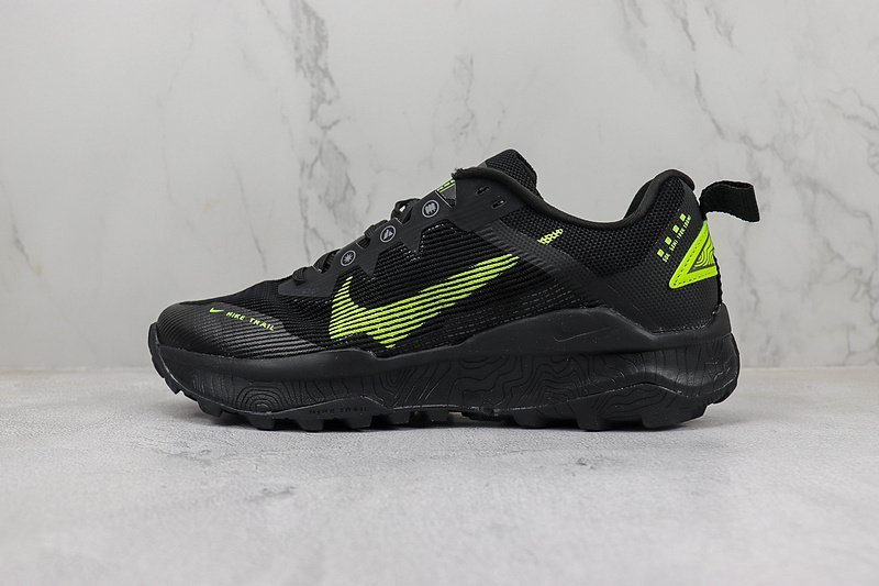 Nike Wildhorse 8 "Black/Neon Yellow" фото № 2