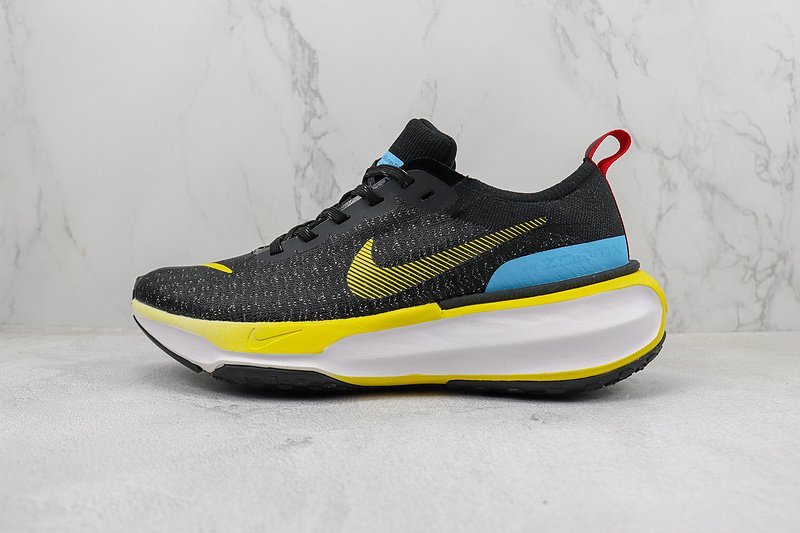 Nike ZoomX Invincible Run Flyknit 3 "Black/Yellow" фото № 2