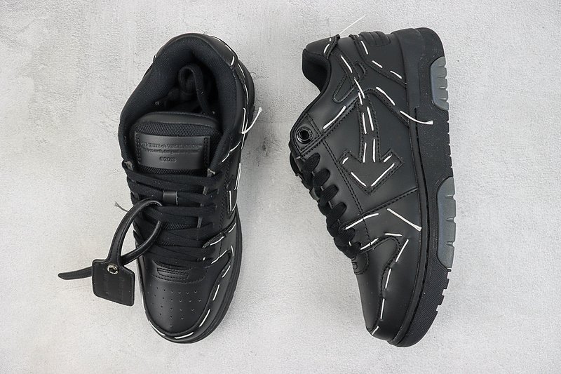 Off White Out Of Office "Black/White Line" фото № 2