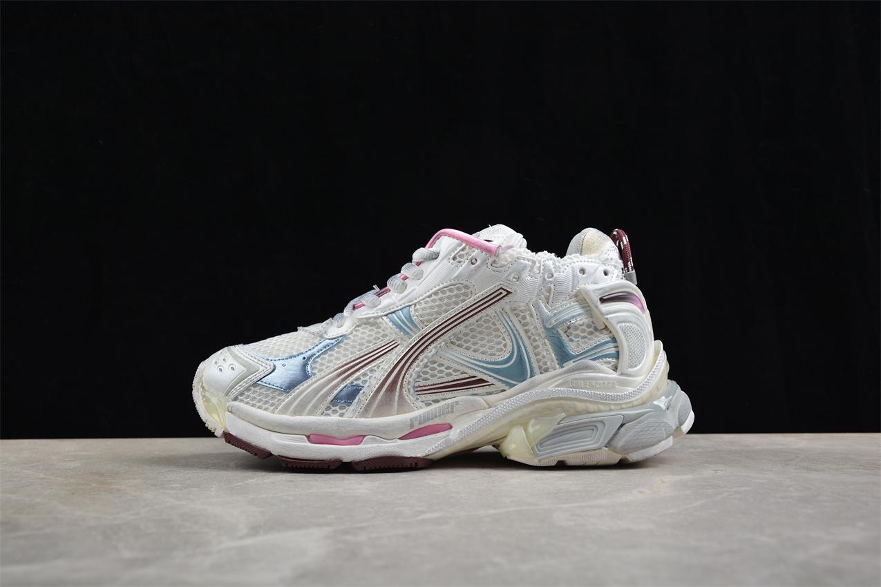 Balenciaga Runner "Blue/Pink/White" фото № 8