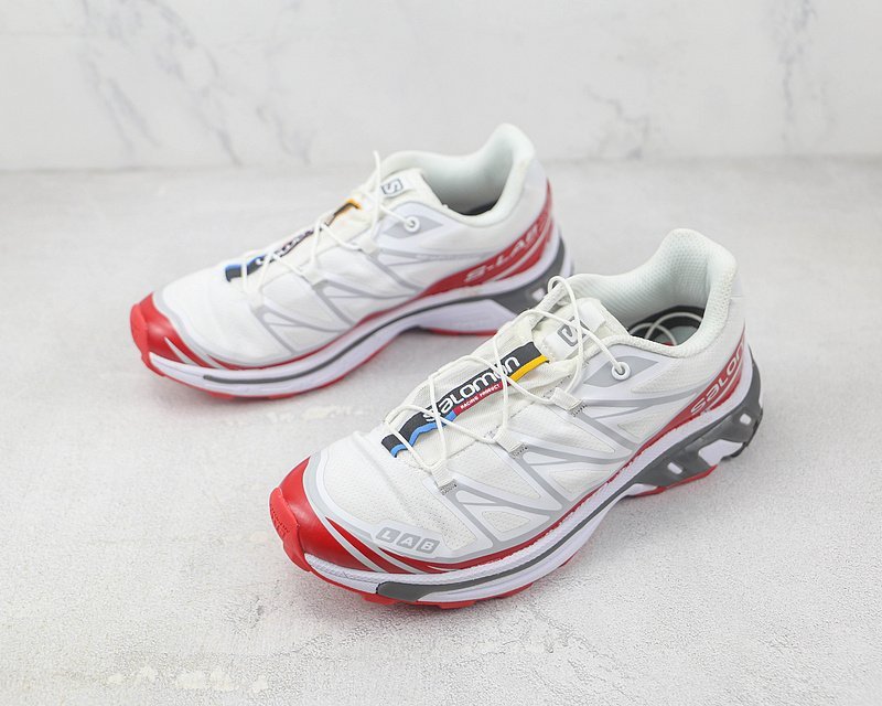 Salomon XT-6 Expanse "White/Red/Grey" фото № 5
