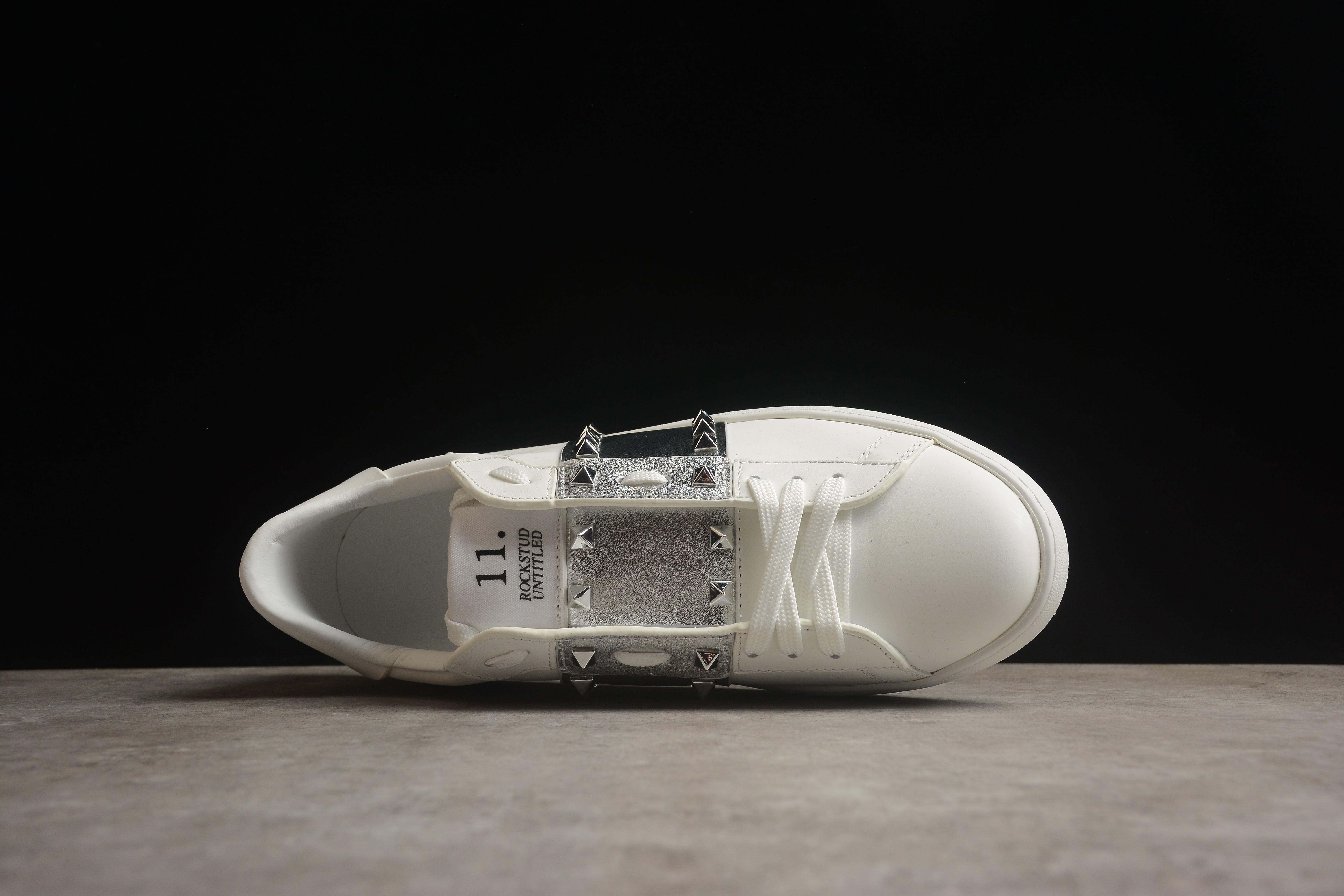 Valentino Rockstud Untitled «White/Silver" фото № 3