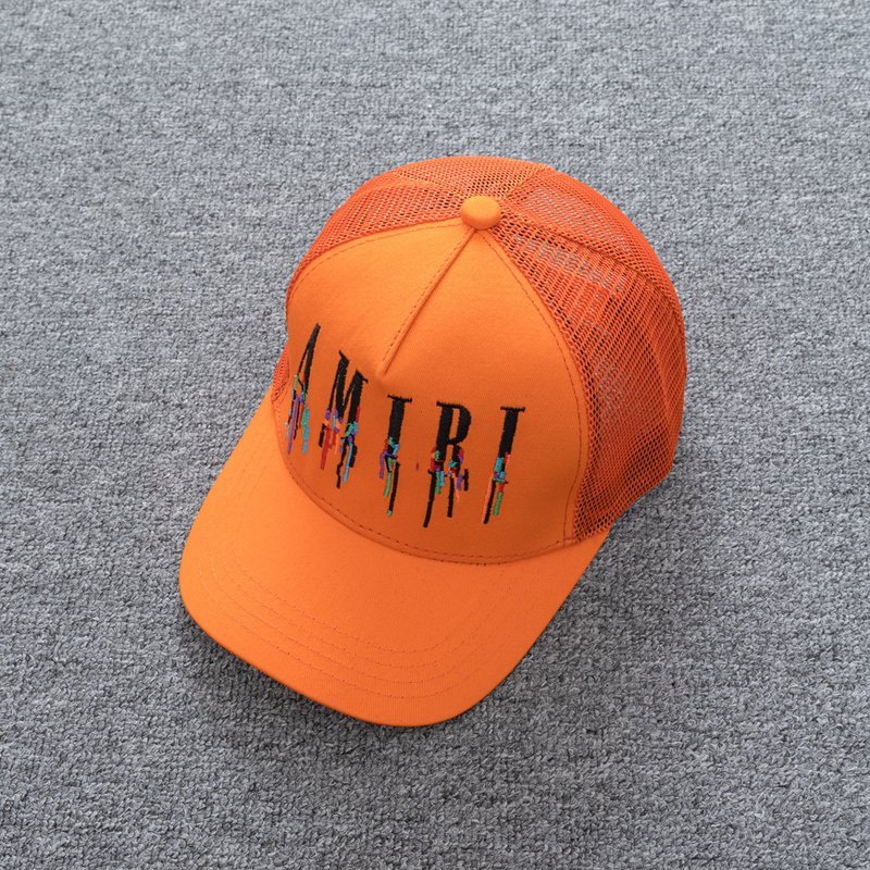 Кепка Amiri With Logo Brand "Orange" фото № 2