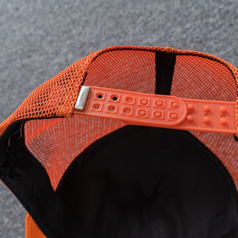 Кепка Amiri With Logo Brand "Orange" фото № 7