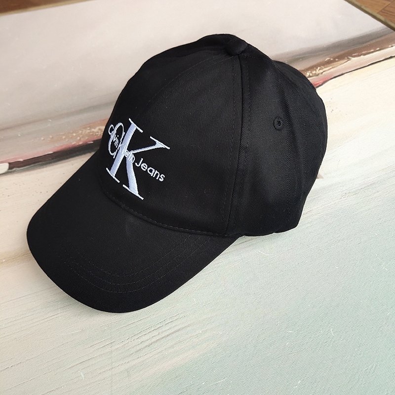 Кепка Calvin Klein With A Text Logo "Black" фото № 3