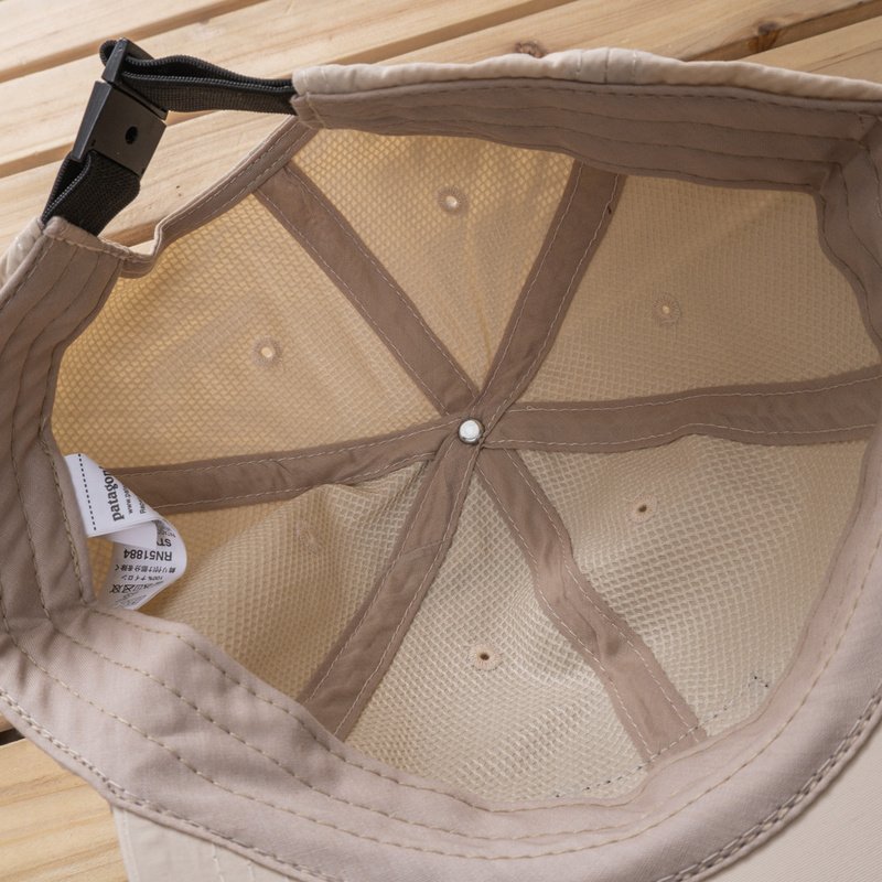 Бейсболка Patagonia Label Forehead "Beige" фото № 2