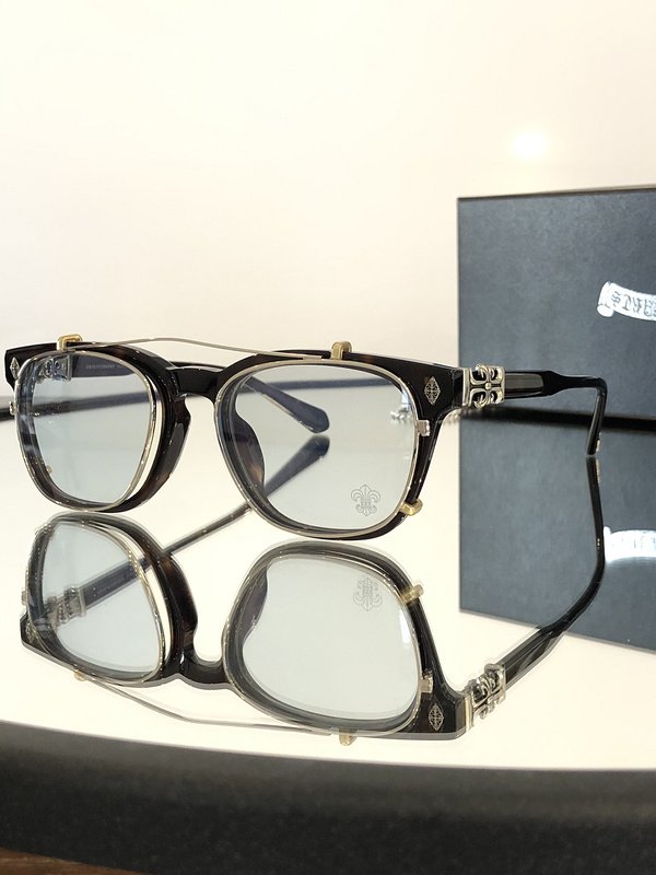 Солнцезащитные очки Chrome Hearts Double Thin Frame "Black" фото № 2