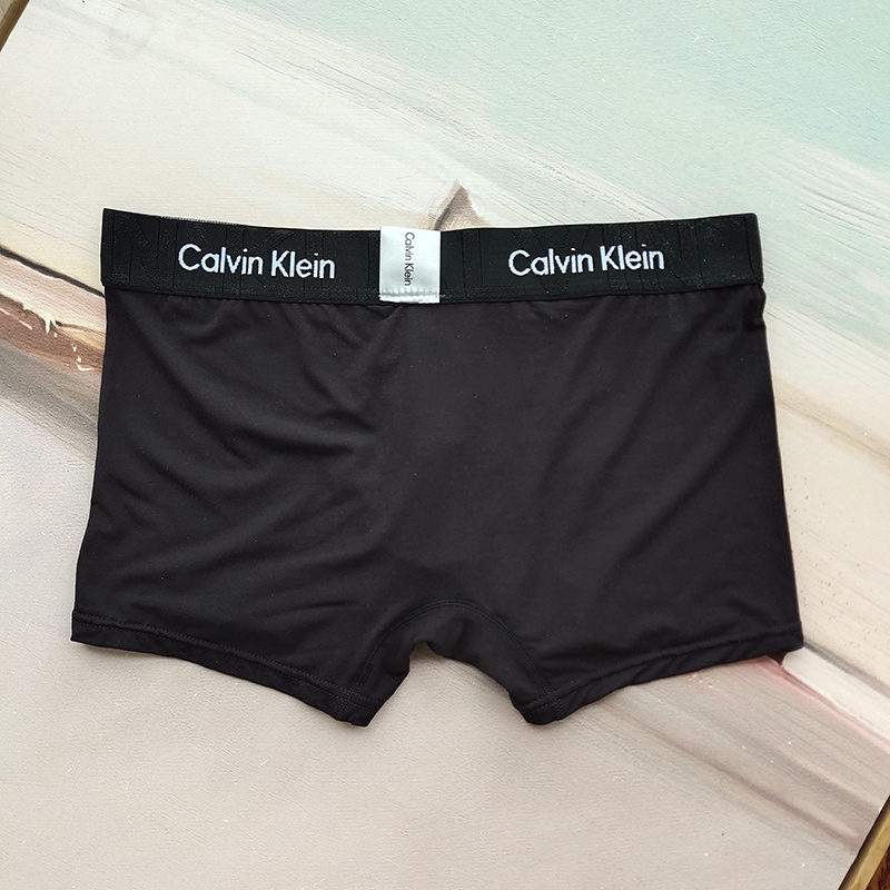 Трусы Calvin Klein Boxers With The Inscription "Black" фото № 2