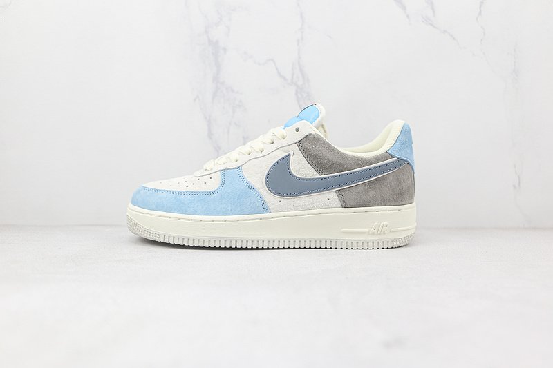 Nike Air Force 1 07 Low "Beige/Light/Blue/Gray" фото № 2