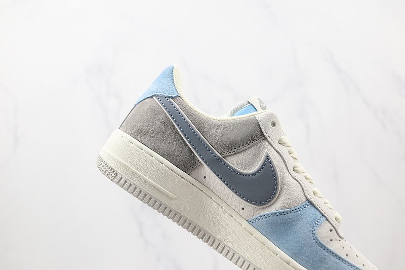 Nike Air Force 1 07 Low "Beige/Light/Blue/Gray" фото № 4