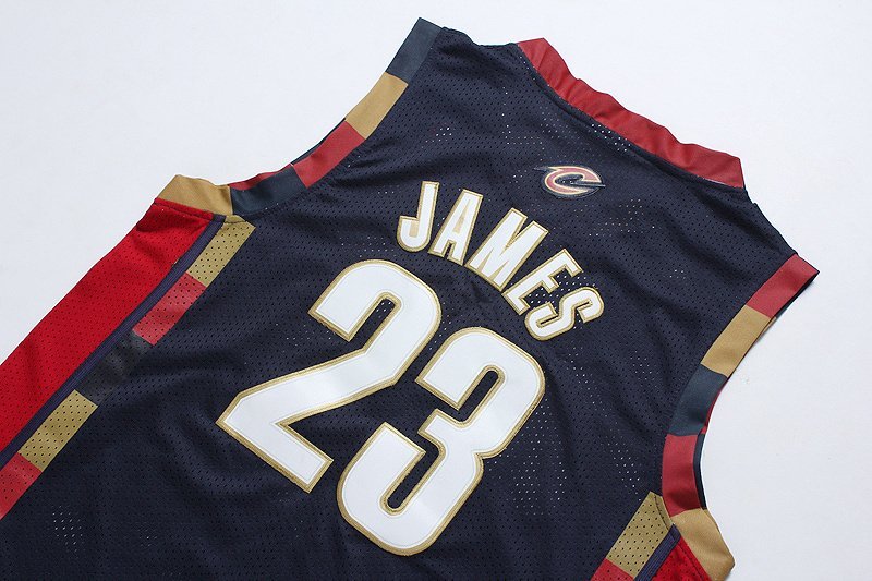 Баскетбольная Джерси Adidas Cleveland Cavaliers №23 LeBron James "Black" фото № 2