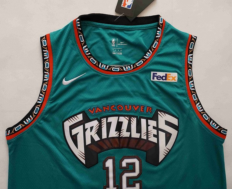 Баскетбольная Джерси Nike Memphis Grizzlies 19-20 №12 Ja Morant "Turquoise" фото № 4