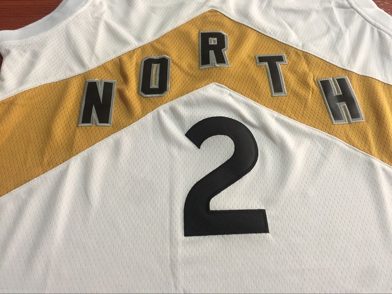 Баскетбольная Джерси Nike Toronto Raptors 18-19 №2 Kawhi Leonard "White" фото № 3