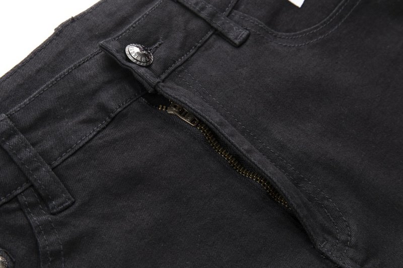 Джинсы Burberry With Rabbit And Logo On The Pocket "Black" фото № 8