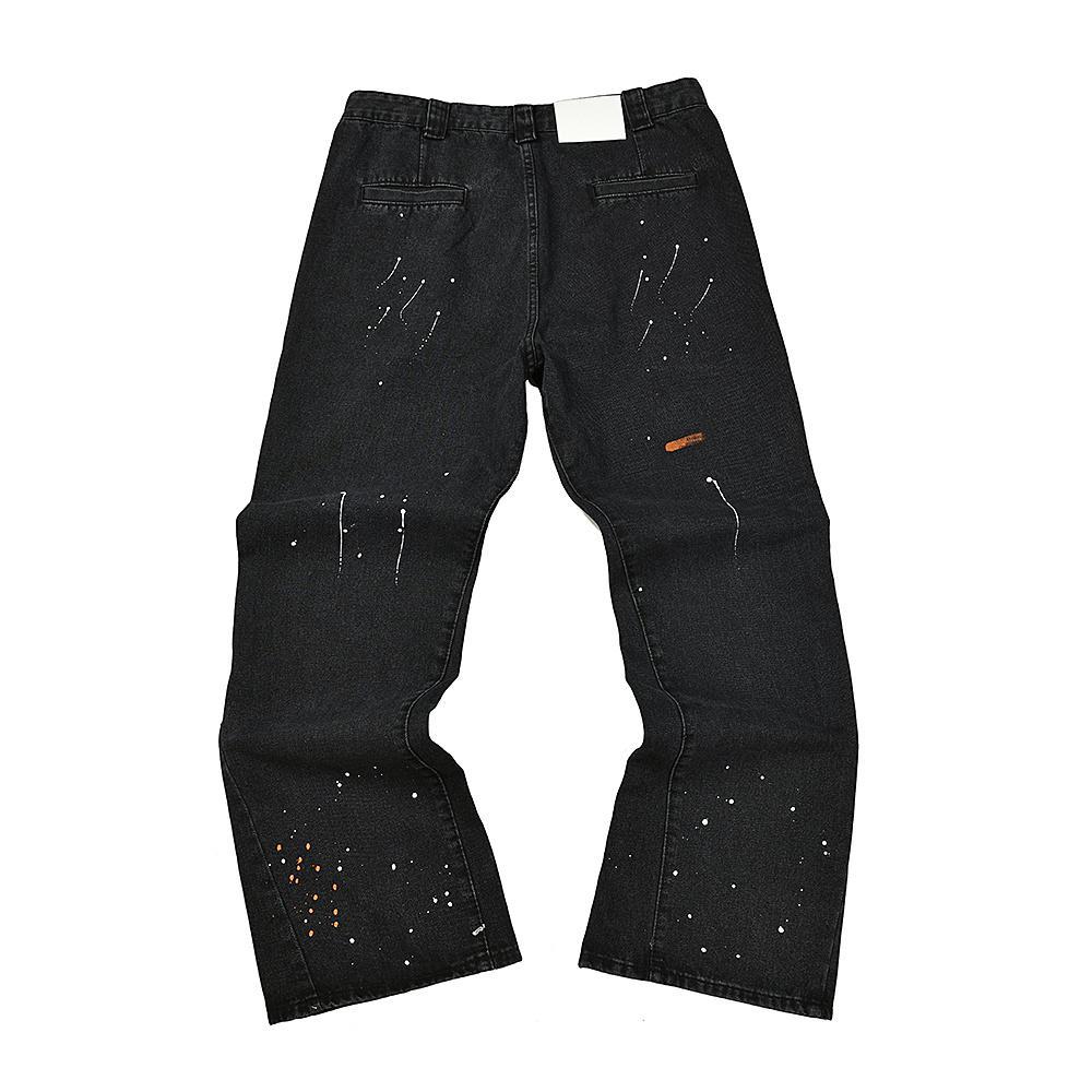 Джинсы Gallery Dept. LA Flare Paint Splatter "Black" фото № 2