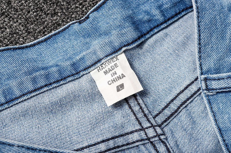 Джинсы Gallery Dept Cross "Blue" фото № 6