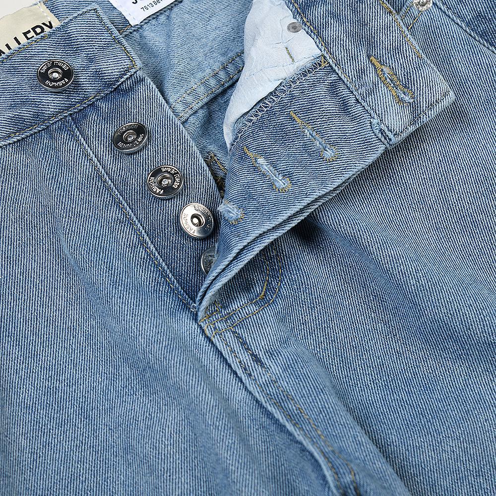 Джинсы Gallery Dept. LA Flare Flames "Light Blue" фото № 3