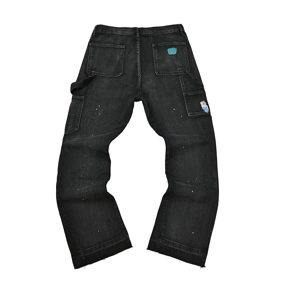 Джинсы Gallery Dept. LA Flare Cross Patch "Black" фото № 2