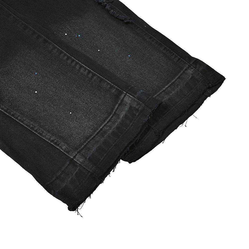 Джинсы Gallery Dept. LA Flare Cross Patch "Black" фото № 3