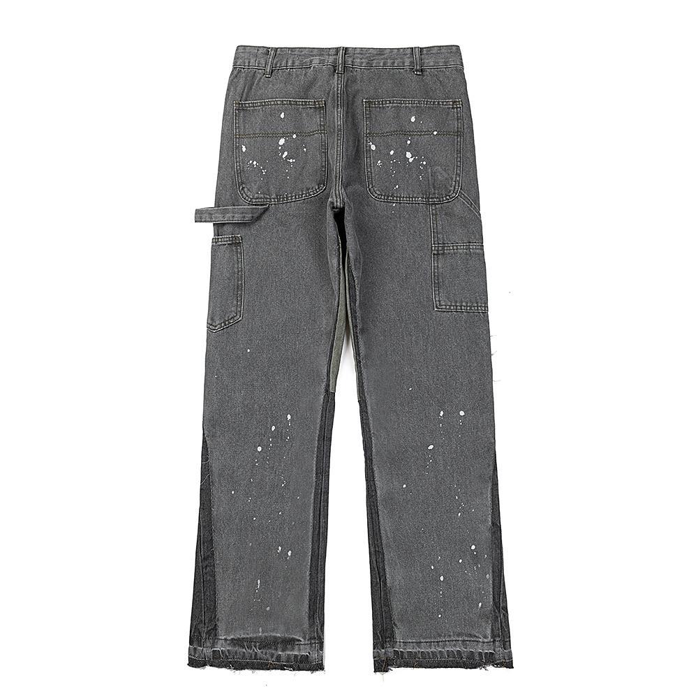 Джинсы Gallery Dept. LA Flare Carpenter Patch "Grey" фото № 2
