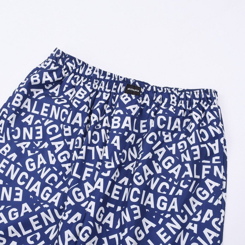 Штаны Balenciaga Text "Blue/White" фото № 5