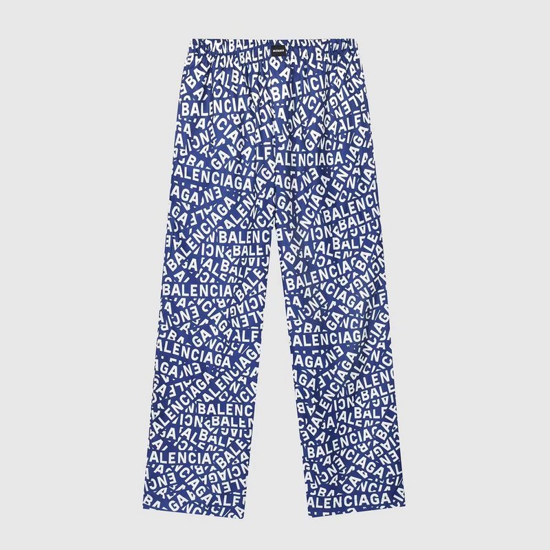 Штаны Balenciaga Text "Blue/White" фото № 7