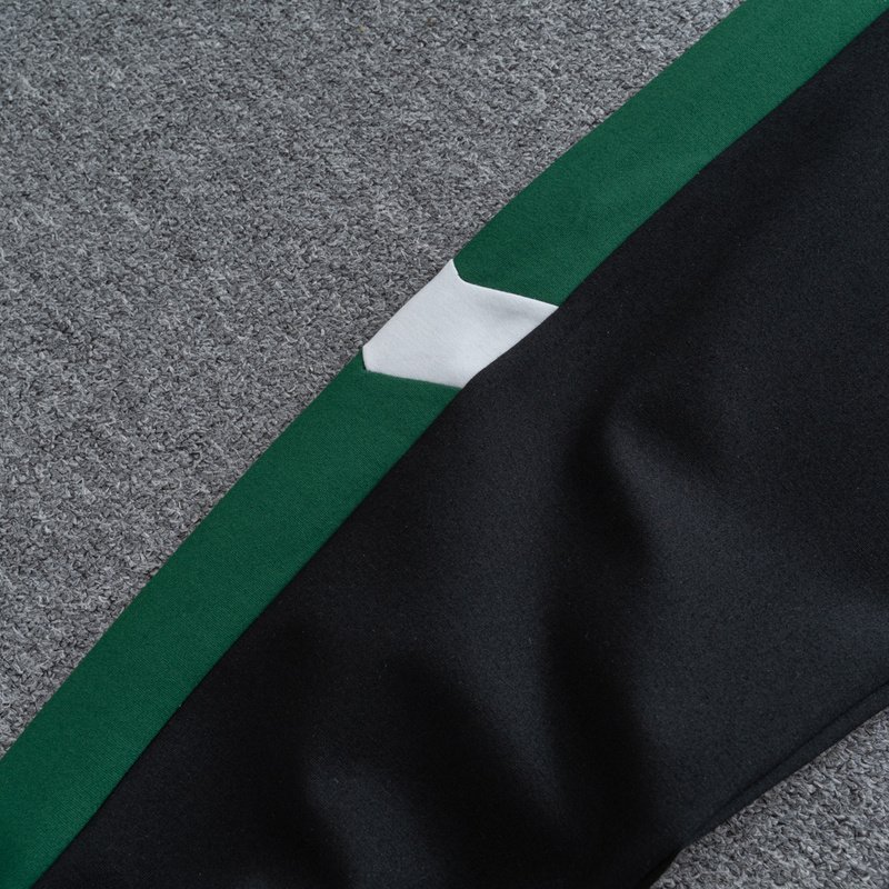 Штаны Burberry On The Style With Logo "Black/Green" фото № 5