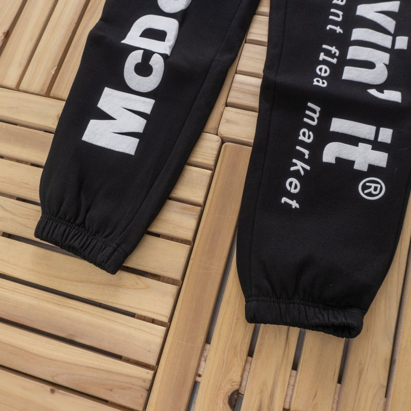 Штаны Cactus Jack Merch Mcdonalds "Black" фото № 3