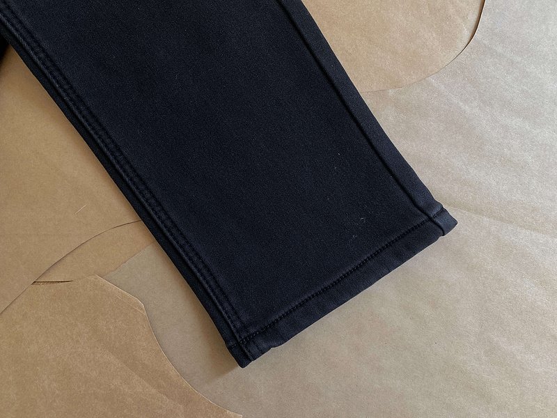 Джинсы Calvin Klein Embroidered Logo On Small Pocket "Black" фото № 5