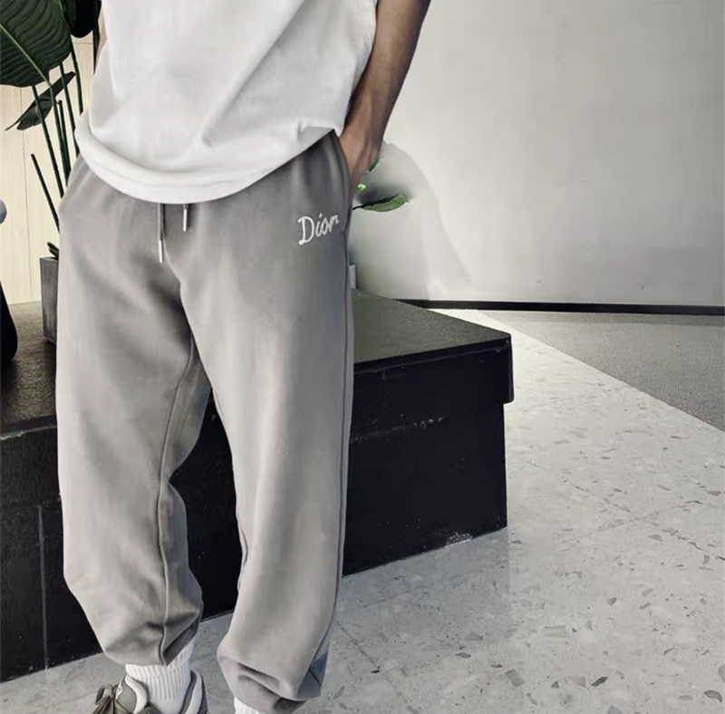 Спортивные штаны Dior Free With a Small Logo "Gray" фото № 8