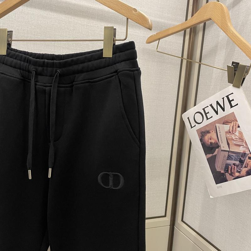 Штаны Christian Dior Black Frontside Stripe CD "Black" фото № 4