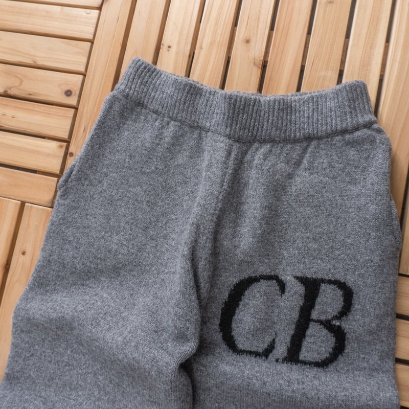 Спортивные штаны Cole Buxton Logo Letters And Back Pockets "Gray" фото № 9
