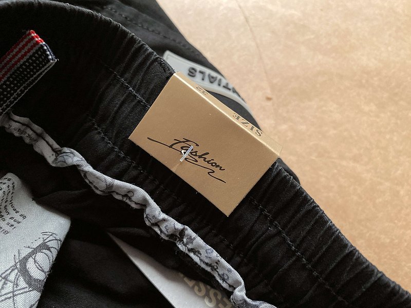 Штаны Fear Of God With Text Logo And ZIP "Black" фото № 5