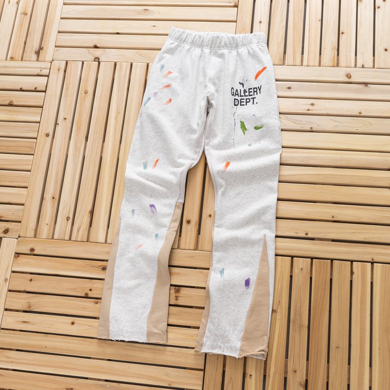 Штаны Gallery Dept Stained "White" фото № 6