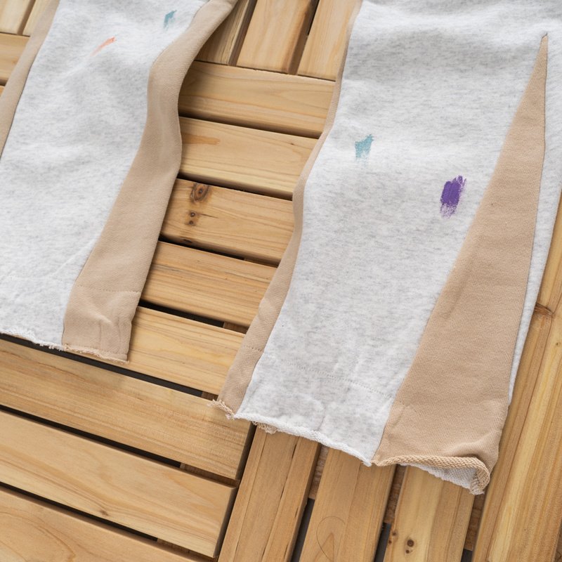 Штаны Gallery Dept Stained "White" фото № 9