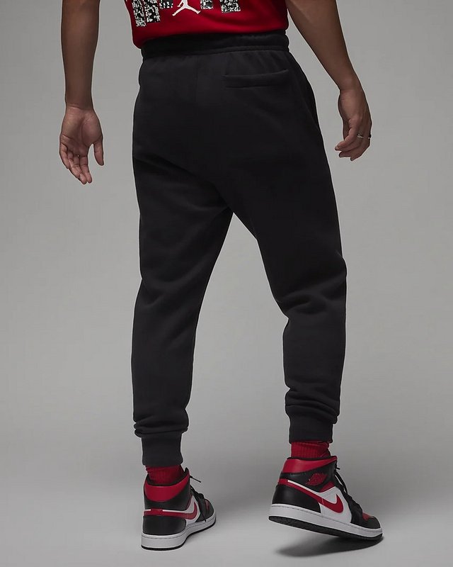 Спортивные штаны Jordan Jumping Man Print "Black" фото № 4